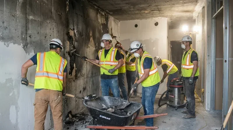 שיפוץ דירה לאחר שריפה — עבודות שחזור מקצועיות