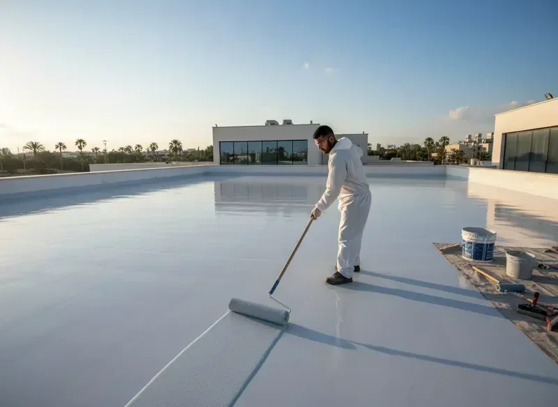 איטום גגות בפוליאורתן ואפוקסי